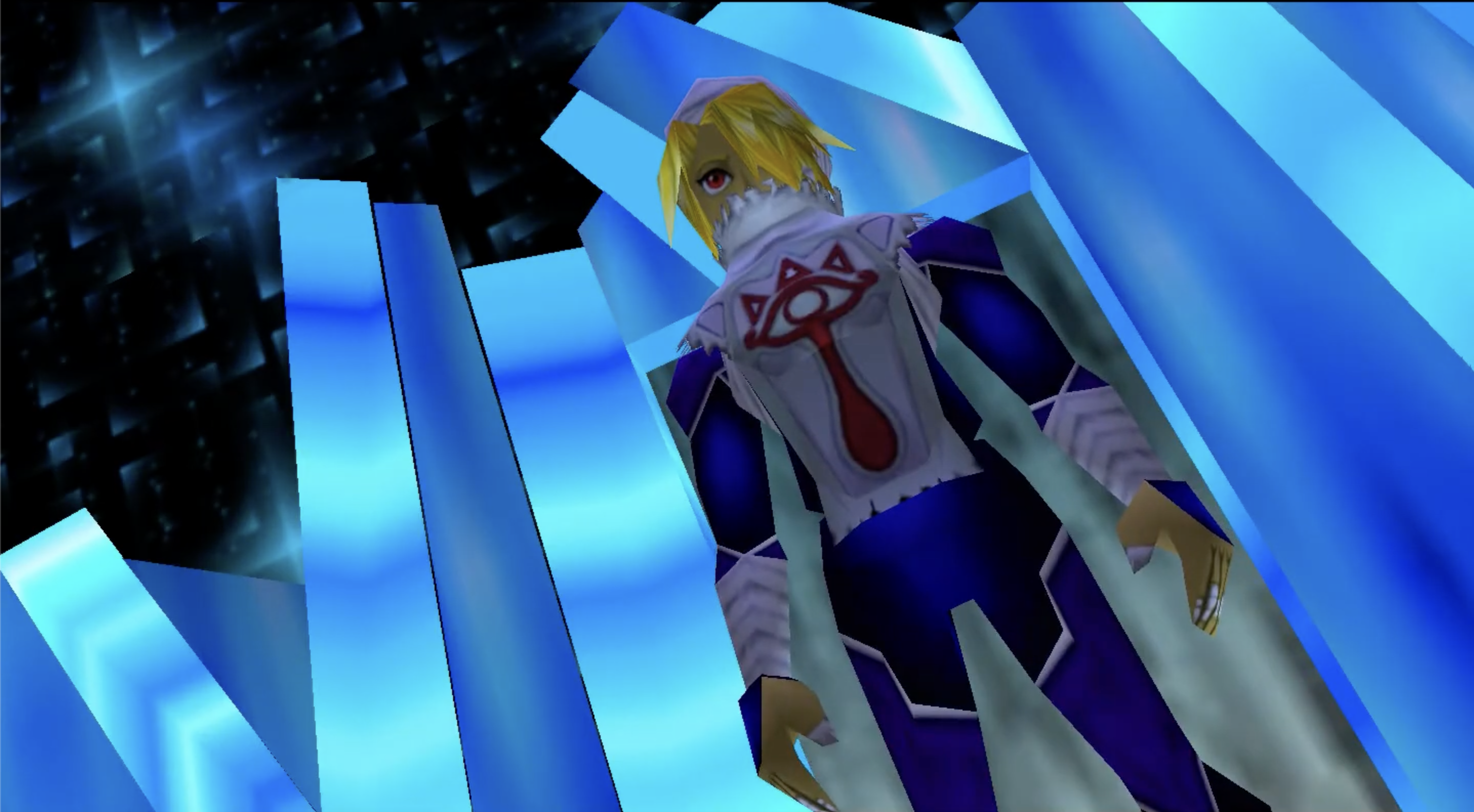 Figure 2. Sheik in the Ice Cavern.