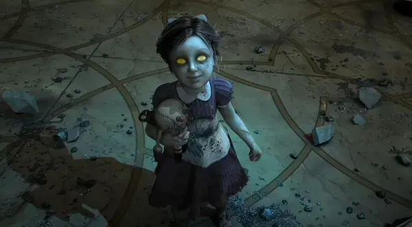 A Little Sister from <em>Bioshock</em>.